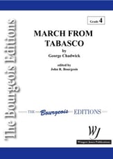 March from Tabasco Concert Band sheet music cover